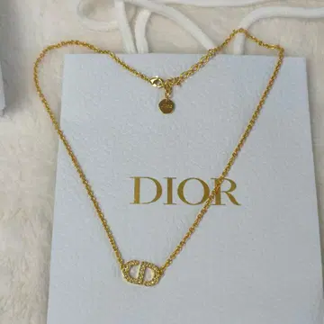 컨디션 최상! PETIT CD 로고 모티브 목걸이