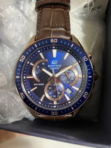 카시오 CASIO 에디피스 크로노그래프 EFR-552GL-2AV