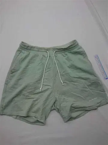 발렌시아노 맨투맨 숏팬츠 라이트 그린 남성용 L
