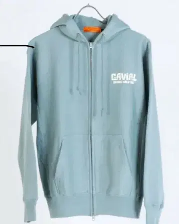 CAVIAL 그레이 집업 후드티