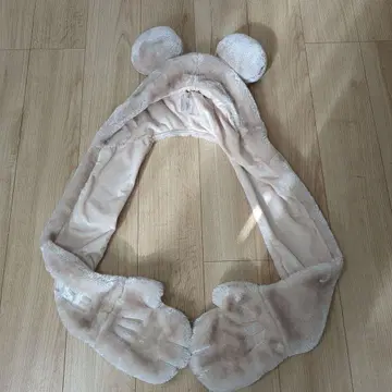 도쿄 디즈니 리조트 곰 귀도리 모자