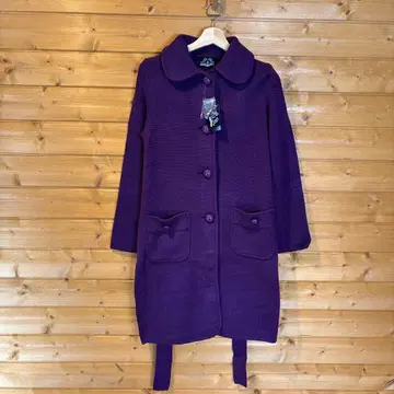 actor closet 울 코트 퍼플