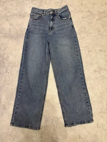 [ COHINA ] 세미 와이드 스트레이트 데님 / XS