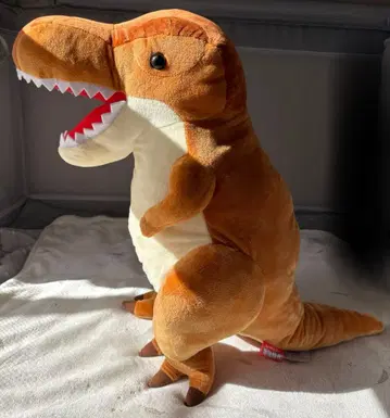 공룡 시대 네이처 봉제 인형 (티라노사우루스) 택 포함