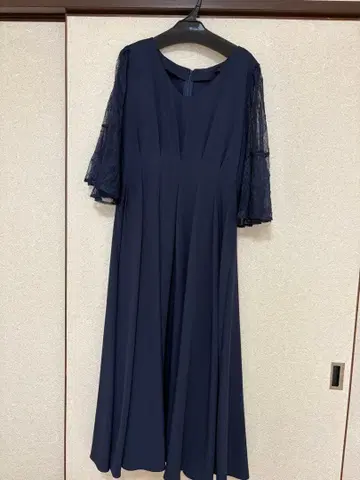 GIRL 파티 드레스 결혼식 네이비