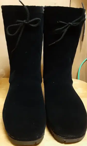 완전 방수 스웨이드 부츠 리본 포함 SY139