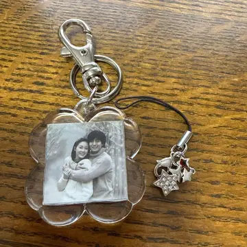 겨울연가 영준 최지우 키링 폴라리스 참 세트