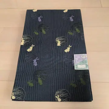 나고야 오비 토끼와 대나무 무늬