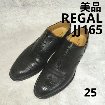 [새상품급] REGAL 리걸 윙 팁 굿이어 웰트 블랙 25