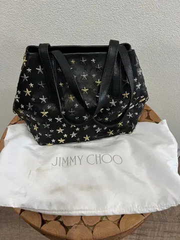 JIMMY CHOO 별 모양 스터드 숄더백