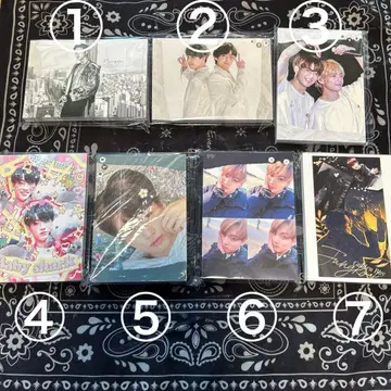 BTS 한국 생산자 신, 준 메모장 유닛 국짐 큰