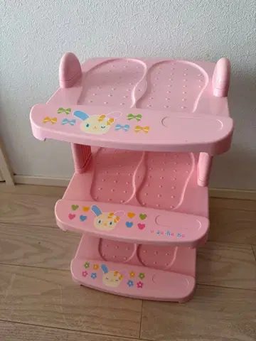 산리오 우사하나 신발 랙 레어