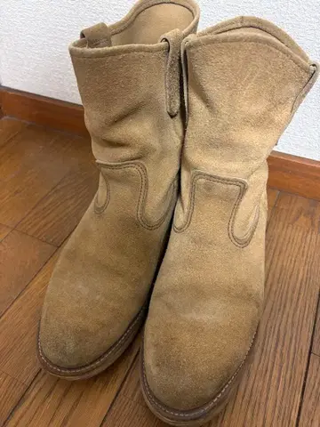 RED WING 구 깃털 택 레드윙 페코스 부츠 9 스웨이드