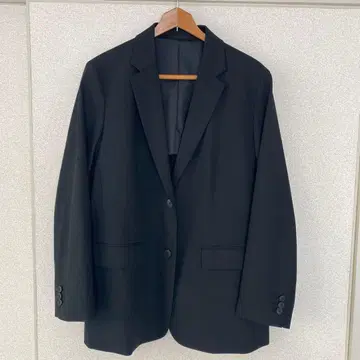 새상품 유니클로 테일러드 자켓/릴랙스핏 블랙 XL