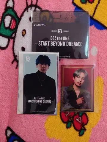 BE:FIRST 영화 특전 카드와 무비티켓, 스티커 3종 세트