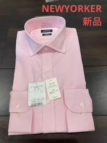 [ 새상품 ] NEWYORKER 핑크 와이셔츠 사이즈 41