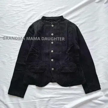 GRANDMA MAMA DAUGHTER 자카드 밴드 카라 자켓