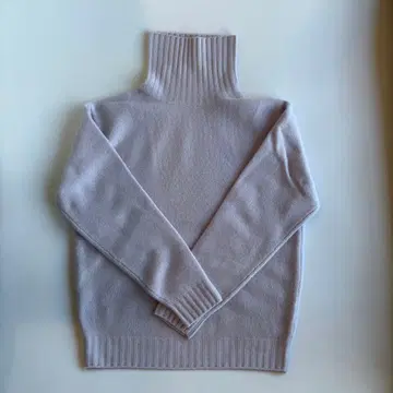 다나카 씨의 스웨터 ARROW57. 캐시미어 스웨터 목폴라 라벤더 M