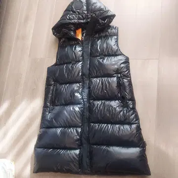 SAVE THE DUCK 롱 다운 베스트 (사이즈 4)