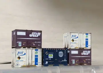 N 게이지 19D UV UR19A (퇴색 사양) 컨테이너 세트 No133