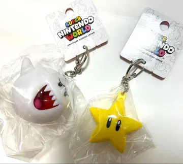 USJ 한정판 빛나는 테레사 & 스타 키체인 세트 신상 새상품 마리오