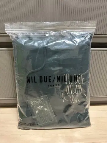 NIL DUE/NILUN 다크 그린 후드티