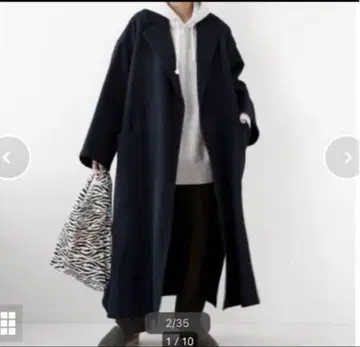 심플 롱 코트 런던 트래디션