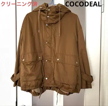 [ 클리닝 완료 ] COCODEAL 마운틴 자켓 후드티 밀리터리