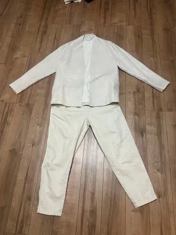 남성용 ZARA 셋업 자켓 M 팬츠 XL