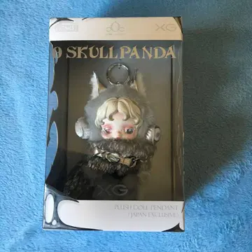 SKULL PANDA 봉제 인형 펜던트 일본 한정판