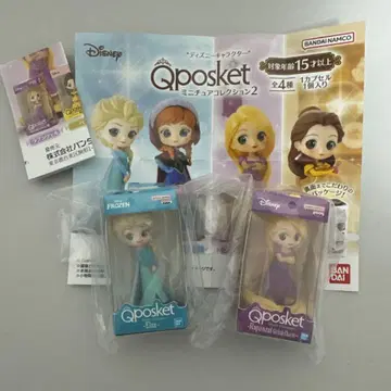 디즈니 Qposket 큐포스켓 미니어처 컬렉션 2
