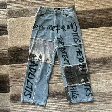 KOM MIUI-T X HOMEMADE 데님 팬츠