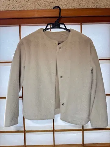 유니클로 UNIQLO 자켓 스무스얀 플리스 노카라 자켓
