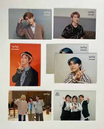 Mrs.GREENAPPLE 포토 카드 7장 세트