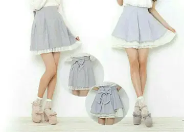 Secret Honey 백리본 스커트