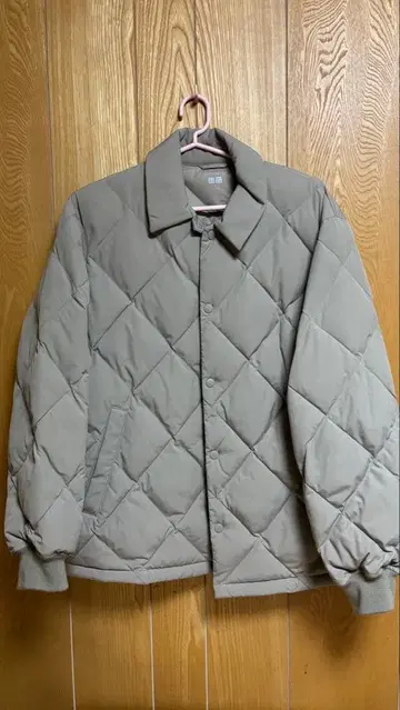 M 사이즈 퍼프 테크 퀼팅 자켓