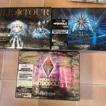 EXILE과 산다이메 JSoul의 DVD 세트