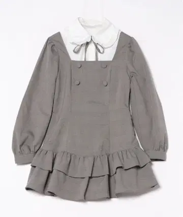 Pal elfy 파루엘피 클래시컬 셔츠 레이어드 원피스