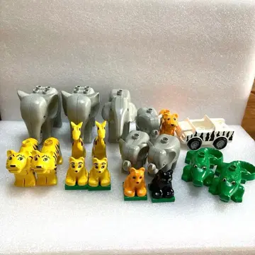 LEGODUPLO 레고듀플로 동물원 사파리 자동차