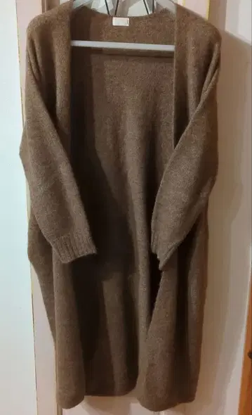 소노 니트 롱 가디건 익명 배송