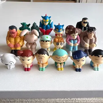 짱구는 못말려(크레용 신짱) 기다림 시리즈 피규어 컴플리트 전 18체