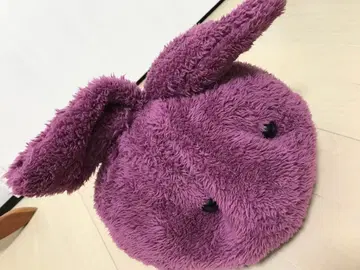 핑크하우스 토끼 수납함 무릎 담요