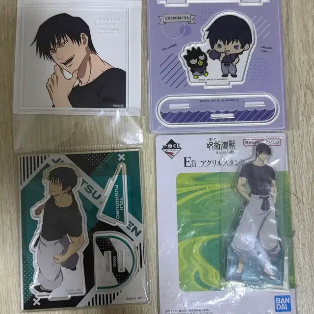 개별, 일괄) 주술회전 후시구로 토우지 아크릴 스탠드