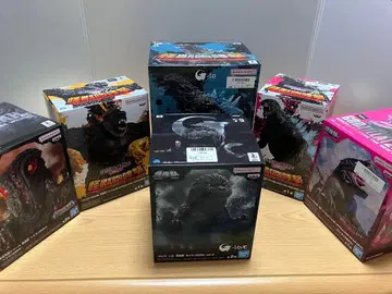 고질라 피규어 6체 세트