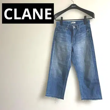 CLANE 블루 와이드 레그 데님 사이즈 24