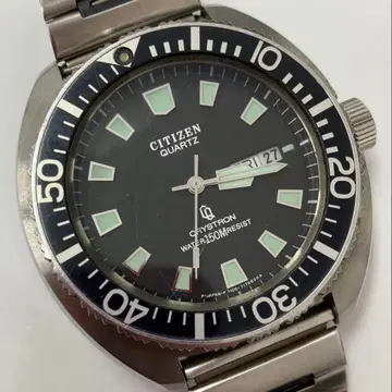 [레어] CITIZEN 시티즌 크리스털론 다이버 150M 쿼츠 손목시계