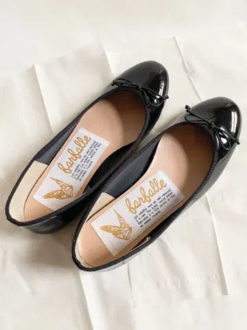 farfalle 파르팔레 에나멜 발레 슈즈 블랙 23cm