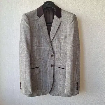 PS 폴 스미스 체크 무늬 캐주얼 셋업 그레이 계열