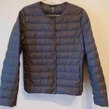 [ 새상품급 ] 유니클로 ULTRA LIGHT DOWN 다운 자켓 그레이