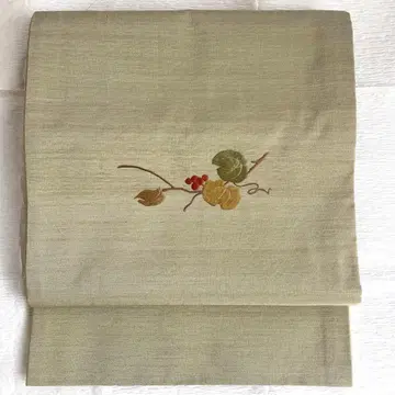 순수 실크 소주 자수의 아름다운 후쿠로 오비